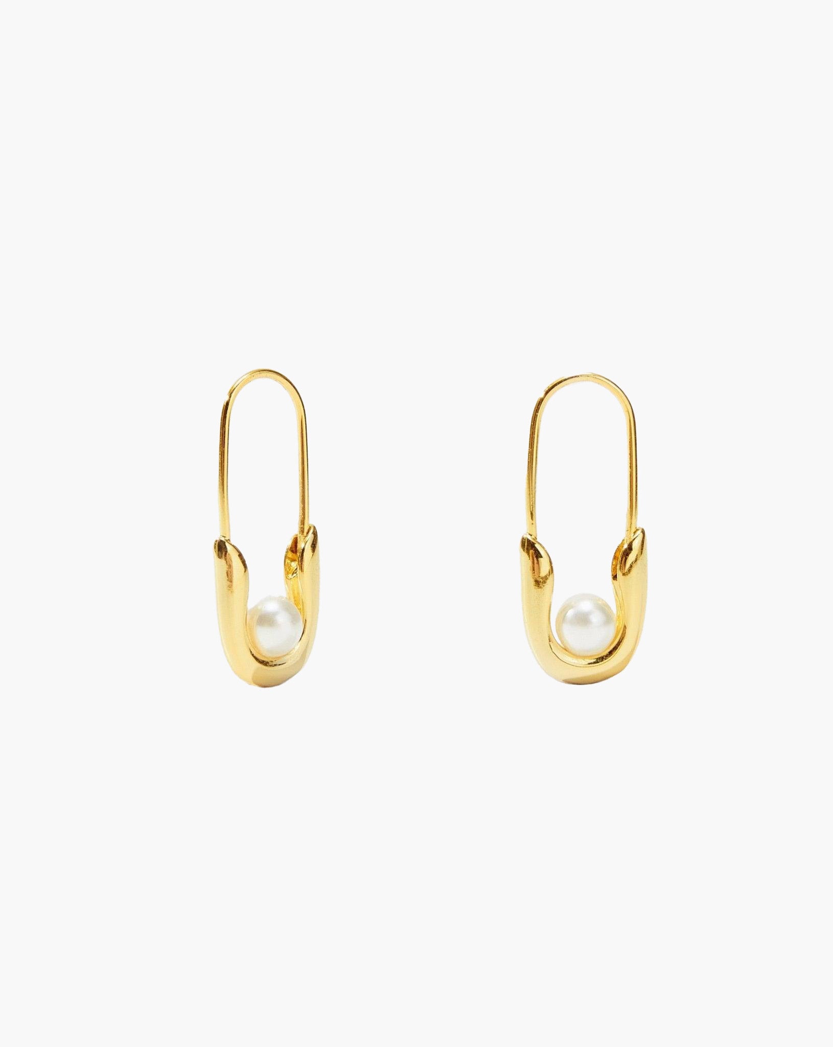 Petite Safety Pin Earrings